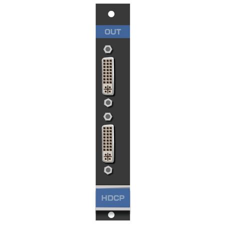 Kramer Electronics HDCP-OUT2-F16 2-Channel DVI (HDCP) Output Card for VS-1616 Series Switcher