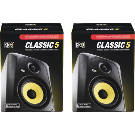 【美品・完動品】KRK ROKIT Classic 5 Classic 5 Powered Studio Monitor Pack – krkmusic
