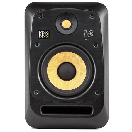 KRK V6 4 6.5" 2-Way Active Powered Studio Monitor, Black