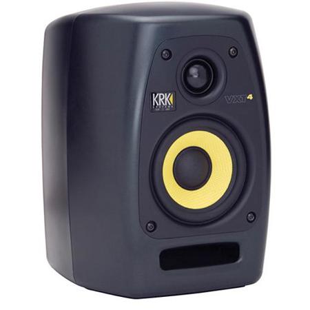 KRK VXT4 4" Two-Way Active Studio Monitor Speaker, Single