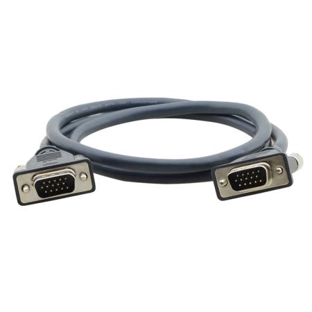 Kramer Electronics 15-Pin HD (M) to 15-Pin (M) Micro VGA Cable, 2'