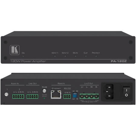 Kramer Electronics PA-120Z 120W Power Amplifier