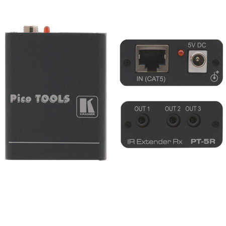 Kramer Electronics PT-5R/T IR Extender & Repeater, Up to 250m (820') Range Pair