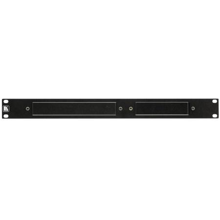 Kramer Electronics RK-T2SB 19" 1U Rack Adapter for 1 TOOLS & 1 MegaTOOLS, Black