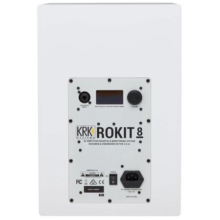 KRK ROKIT 8 G4 8" Powered White Noise Studio Monitor