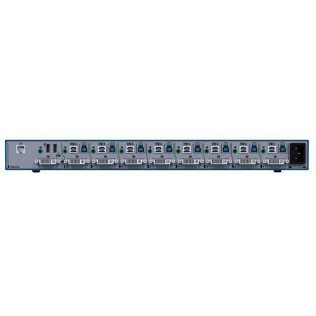 Kramer Electronics SK81HU-N HighSecLabs 8-Port 4K30 UHD HDMI KVM Switch, sUSB