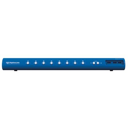 SM80NU-N HighSecLabs 8-Port KM Switch, Protection Profile Version 3.0