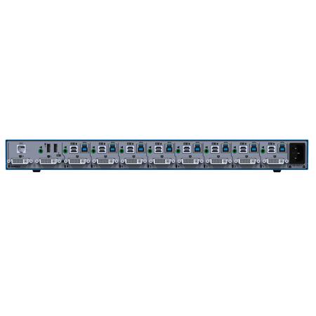 Kramer electronics SX82DU-3 Secure 8-Port Mini-Matrix KVM Switch w/USB, PP 3.0