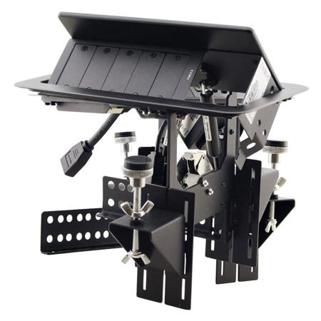 Kramer Electronics TBUS-203xl Pop-Up Table-Mounted Multi-Connection Unit, Black