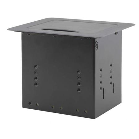 Kramer Electronics TBUS-3XL Table Mount Modular Multi-Connection Solution, Black