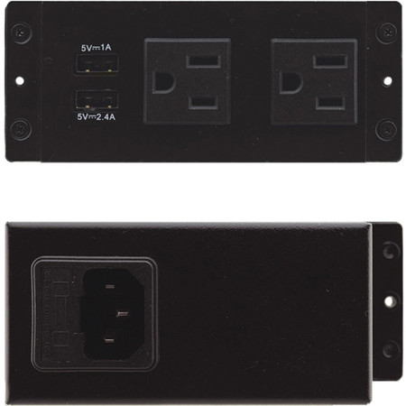 Kramer Electronics TS-2UC/US TBUS 2 Socket Module, 2 US Power Sockets&USB Ports