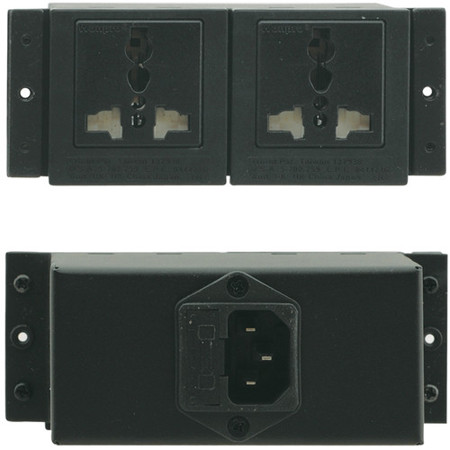 Kramer Electronics TBUS Dual Power Socket Assembly, USA Plug