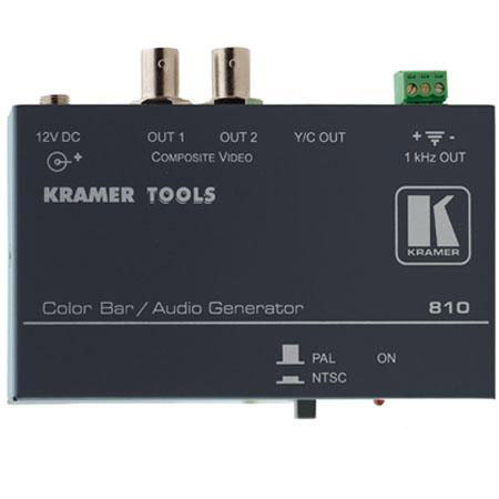 Kramer Electronics 810 Composite Video and S-Video Color Bar / Audio Tone Generator