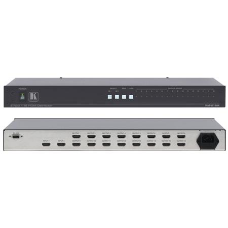 Kramer Electronics VM-216H 2x1:16 HDMI Switchable Distribution Amplifier