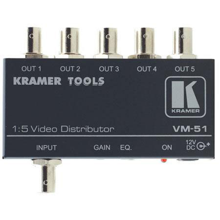 Kramer VM-2UX 1:2 Amplificador de distribución 4K para SDI 12G
