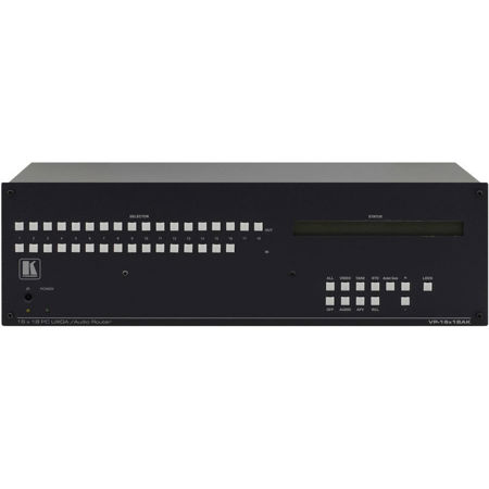Kramer Electronics VP-16X18AK 16x18 Computer Graphics Video & Balanced/Unbalanced Stereo Audio Matrix Switcher