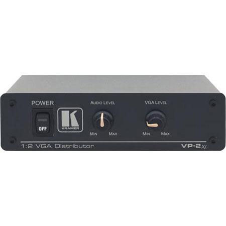 Kramer Electronics VP-2XL 1:2 Computer Graphics Video & Stereo Audio Distribution Amplifier