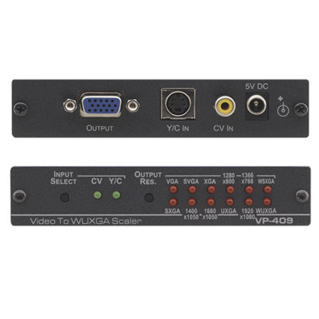 Kramer Electronics VP-409 Video to Computer Graphics ProScale Digital Scaler