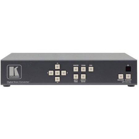 Kramer Electronics VP-701xl Computer Graphics Video & HDTV Scan Converter with Video Overlay