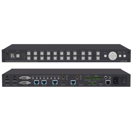 Kramer Electronics VP-778 8-Input Presentation Matrix Switcher/Scaler with Seamless Video Cuts and 4K30 Output Support