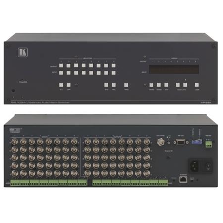Kramer Electronics VP-88K 8x8 RGBHV and Balanced Stereo Audio Matrix Switcher