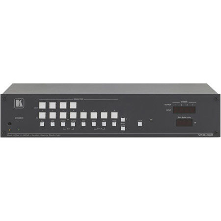 Kramer Electronics VP-8X4AK 8x4 Computer Graphics Video & Stereo Audio Matrix Switcher, 360MHz Bandwidth
