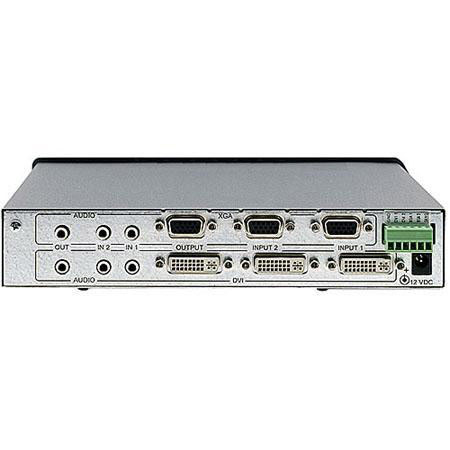 Kramer Electronics Vs-2dva 2x1 Computer Graphics Video, Dvi & Stereo Audio Switcher