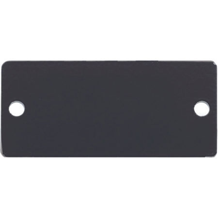 Kramer Electronics Blank Cover for Wall Plate Insert Slot, Black