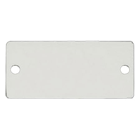 Kramer Electronics Blank Cover for Wall Plate Insert Slot, White