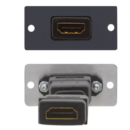 Kramer Electronics Kramer W-H HDMI Wall Plate Insert, Single Slot