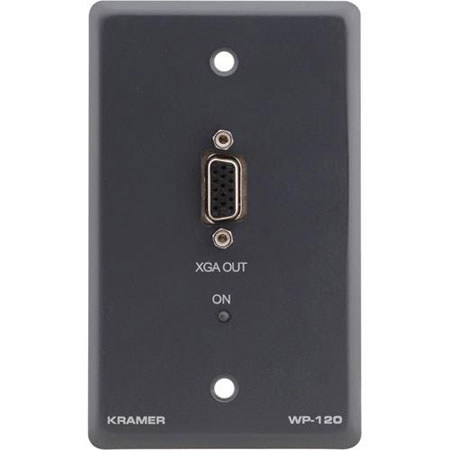 Kramer Electronics WP-120 Computer Graphics Twisted Pair to 15-Pin D-Sub Receiver