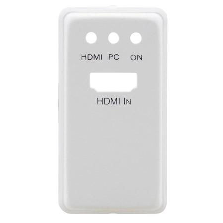 Kramer Electronics WP-20-BLNK HDMI only Cover Plate for US-D size WP-20, White