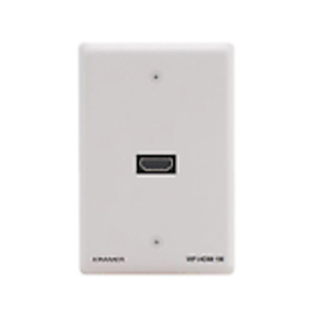 Kramer Electronics WP-H1M HDMI Passive Wall Plate, White