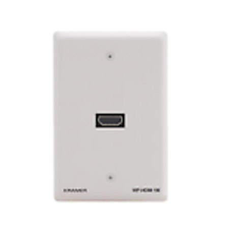 Kramer Electronics WP-H1M HDMI Passive Wall Plate, Gray