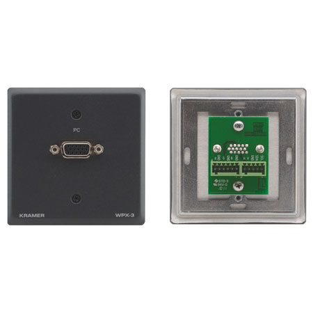 Kramer Electronics WPX-3 Passive Wall Plate