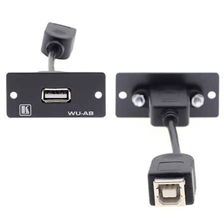 Kramer Electronics Kramer WU-AB USB A to USB B Wall Plate Insert