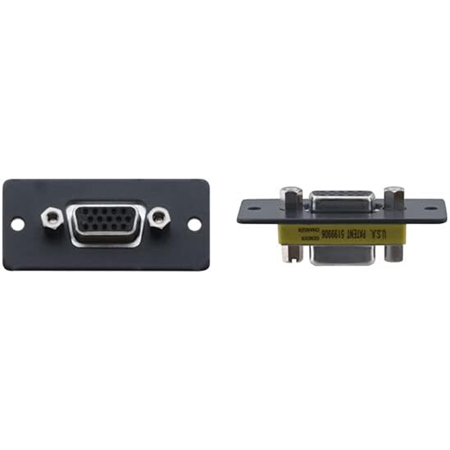 Kramer Electronics WX-2F 15-Pin HD (F) to 15-Pin HD (F) Wall Plate Insert