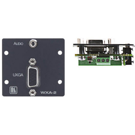 Kramer Electronics WXA-2 Wall Plate Insert - 15-Pin, 3.5mm-Terminal Block, White