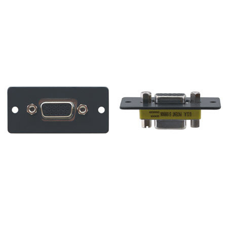 Kramer Electronics WX-FM 15-Pin HD (F) to 15-Pin HD (M) Wall Plate Insert