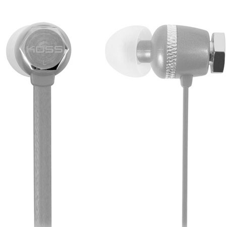 Koss RUK 30 Noise Isolating Ear Bud, Silver