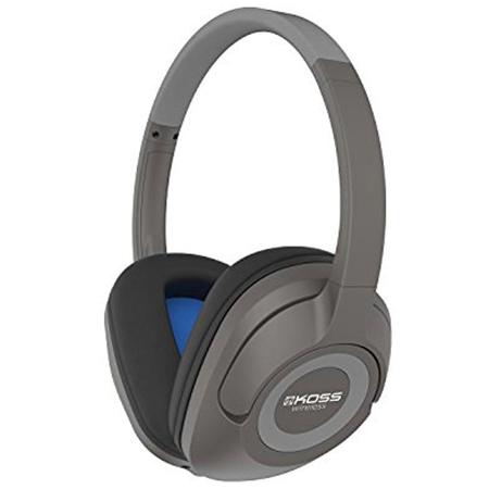 Koss BT539i Over-Ear Wireless Headphones, Dark Gray