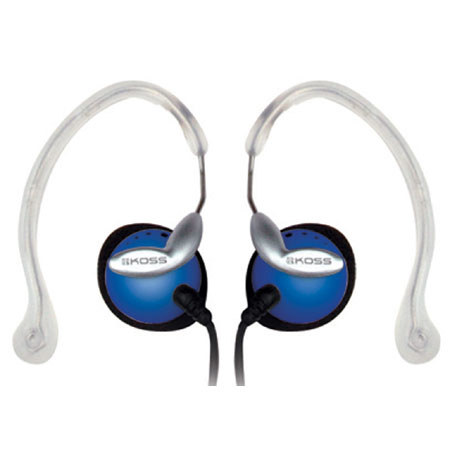 Koss 168254 ClipperB Blue Stereophones Dual 4 ft Cord
