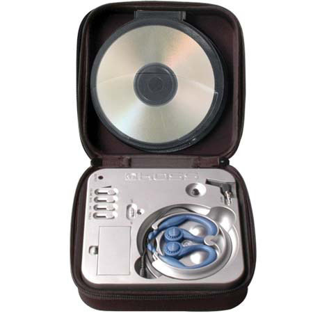 Koss EQP1 Portable Equalizer with Earphones, for Customized Sound from Your CD, DVD, or MP3 Player, with 80-20,000 Hz Frequency Response