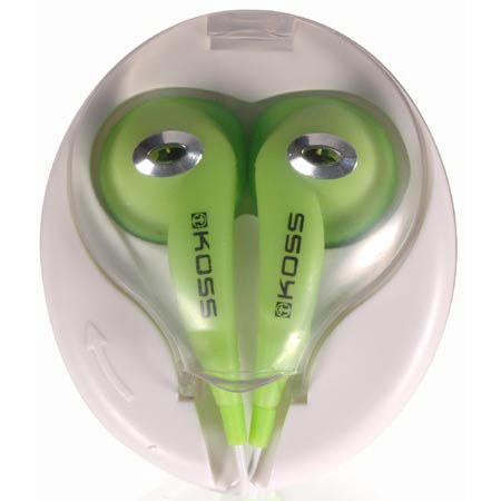 Koss 165747 JAMSAA Earbud Stereophone Intra-Aural Green