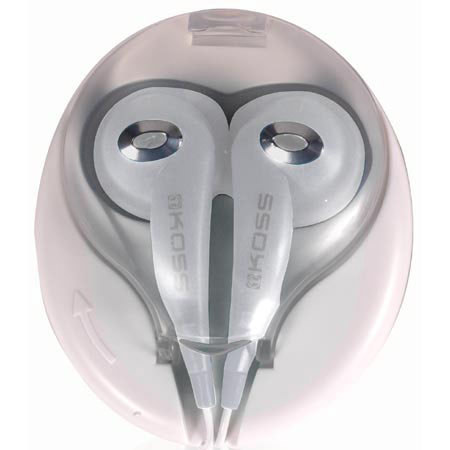 Koss 165771 JAMSVV Earbud Stereophone Intra-Aural White