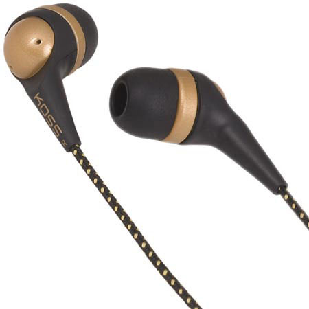 Koss 165614 KDX300 Gold In-the-Eear Design Stereophone