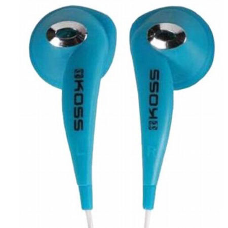 Koss 163444 Earbud Stereophone 40-20000Hz Blue