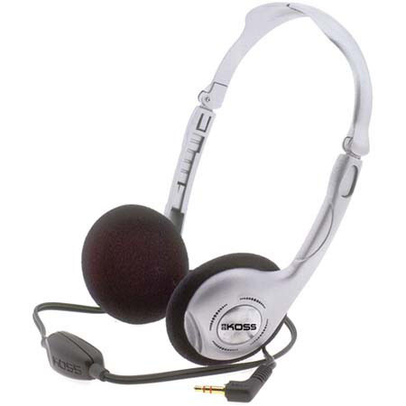 Koss 163775 Portable Stereophone Headphone 40-20000Hz