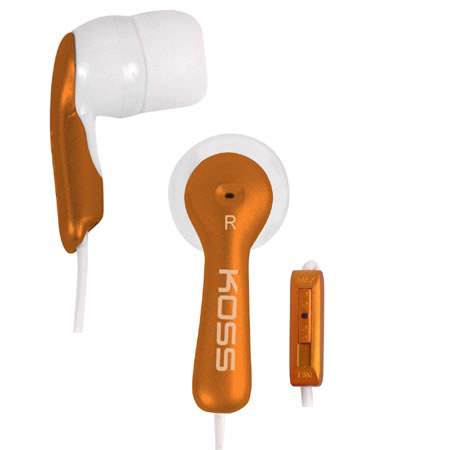 Koss 174897 Mirage Orange Endurance In-Ear Stereophone