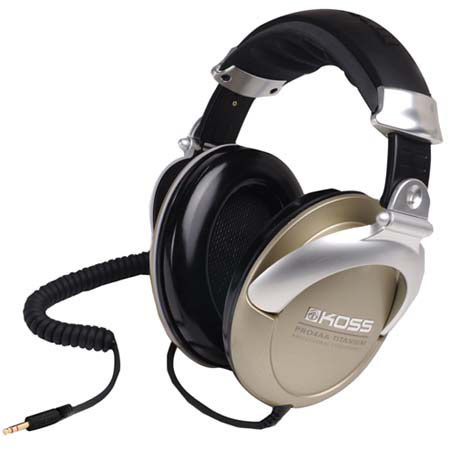 Koss Pro4AAT Titanium Stereophone with 10 25 000 Hz Frequency Response